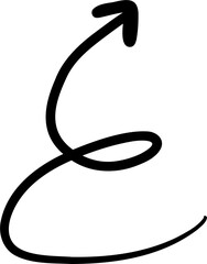 Minimal Arrow Icon Symbol for Direction and Movement