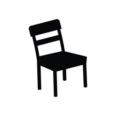chair logo icon illustration flat