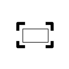 vector illustration of a fullscreen icon