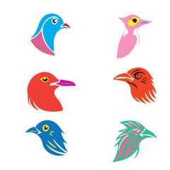  Nice Birds vector set 
