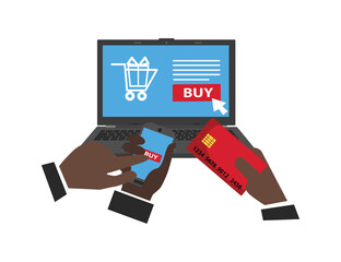 Concepts of online payment methods, online payments, confirmed finance people hands mobile banking...