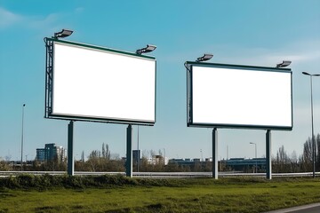 Obraz premium Advertising, Mass Media, and Marketing Concept: Strategic Branding and Consumer Engagement