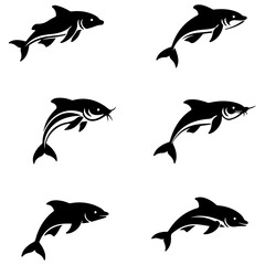 A cute and simple pack of various sea fish vectors for creating mobile game assets.