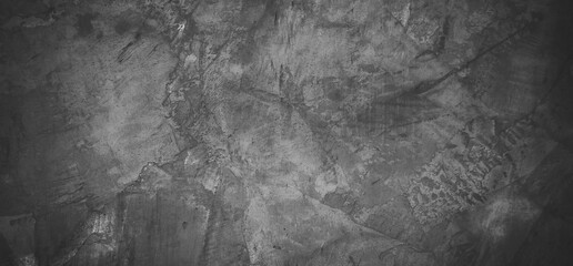 black and white textured concrete wall background	