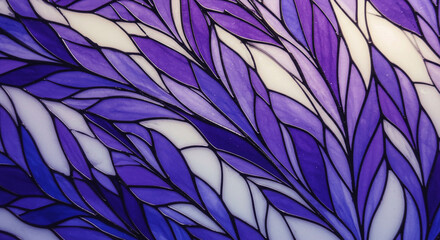 Abstract background for wall decoration with leaf patterns in combination colors