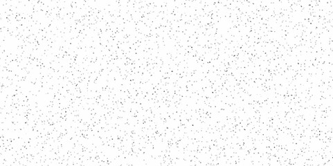 Fototapeta premium Vector textured white paper texture background and terrazzo flooring texture. Grunge old pattern surface closeup stucco rough wall. 