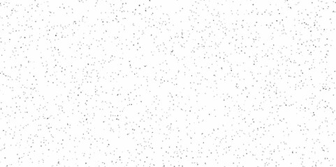 Vector textured white paper texture background and terrazzo flooring texture. Grunge old pattern surface closeup stucco rough wall.	