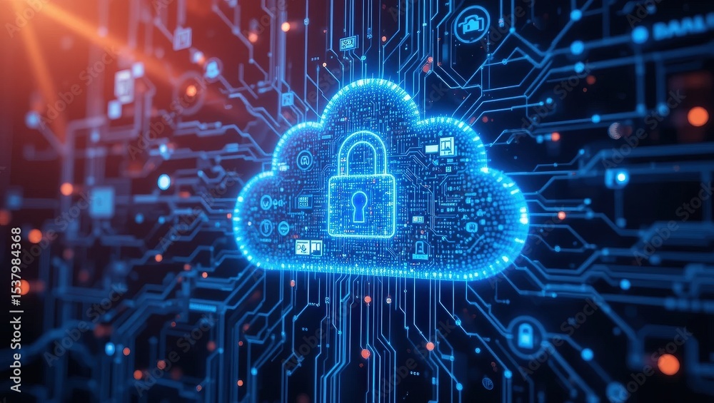 Poster secure cloud computing and data protection