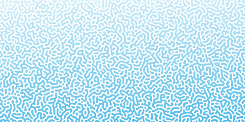 Abstract Turing organic wallpaper background. Turing reaction diffusion monochrome seamless pattern with chaotic motion. Organic lines in Memphis. Linear design with biological shapes.