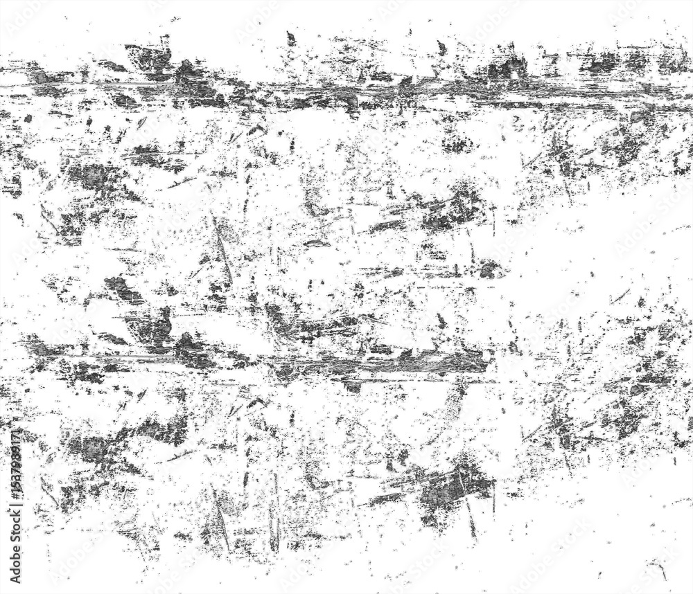 Poster Abstract grayscale texture with noise and scratches. (1)