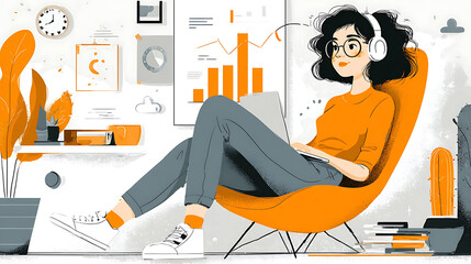infographic on creative industry freelance growth