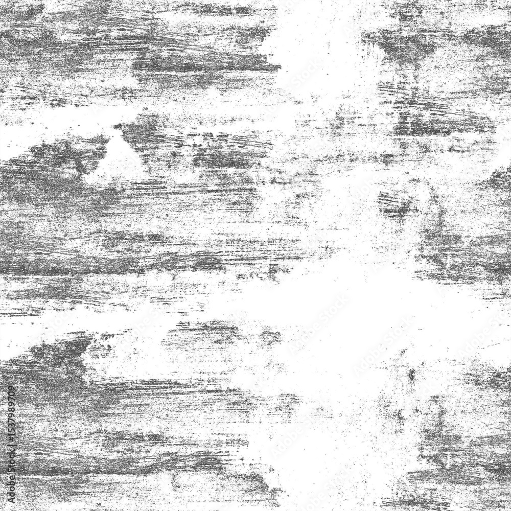 Aufkleber Abstract grayscale texture with noise and scratches.