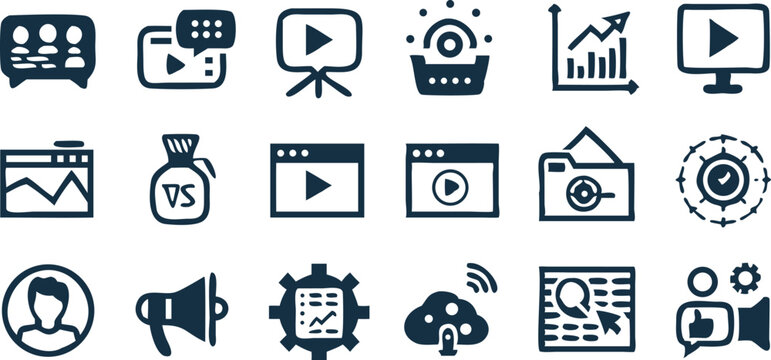 Marketing Digital Strategy Video Content SEO Tools Analytics Social Media Promotion Online Advertising Success