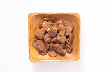 チョコ　そら豆　