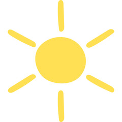 Hand Drawn Sun