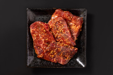 黒毛和牛　カイノミ　焼肉用（味付き）