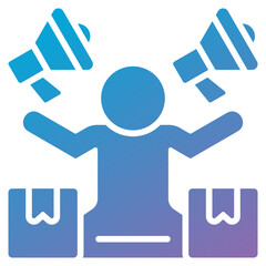 Obraz premium Marketing Icon