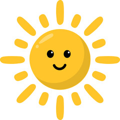 Summer Sun Character