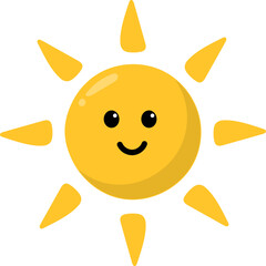 Summer Sun Character