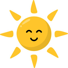 Summer Sun Character