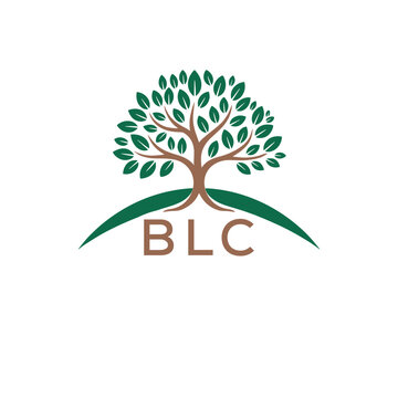 Initial BLC Letter Linked Logo for business and company identity. Modern BLC Letter Logo Vector Template with modern trendy golden logo.
