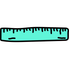 School Ruler Doodle