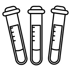 Lab Test Tube Icons Pack