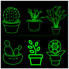 Flower   Vector Set 26