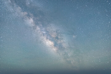 夜空に輝く美しい天の川