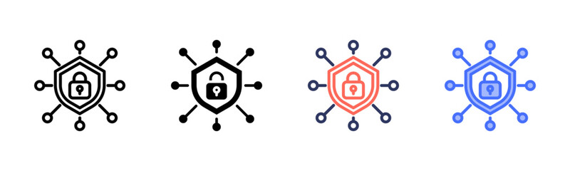 Cyber Security Icon