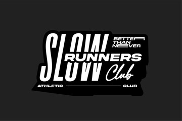 Obraz premium running tshirt design athletic mode, suitable for merchandise