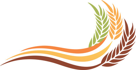 Fototapeta premium Colorful vector wave illustration design for an abstract summer banner background