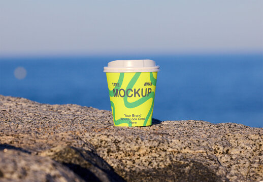 Sustainable Takeaway Cup Mockup 