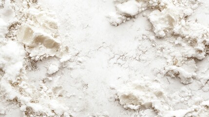 White powder texture
