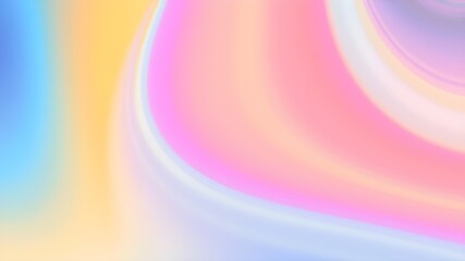 Obraz premium Elegant Colorful Abstract Gradient Background in Soft Pastel Tones – 4K Minimalist Design