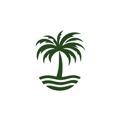 Palm tree logo