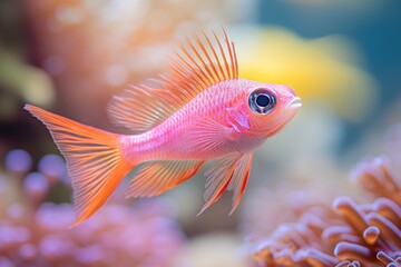 Obraz premium Vibrant coral reef fish (1)