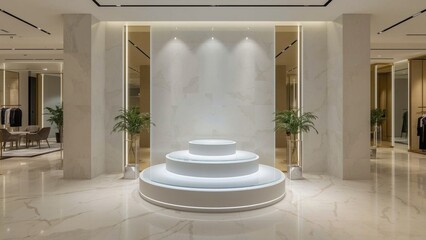 Social Media Product Podium: Display Background for Instagram and Facebook Ads