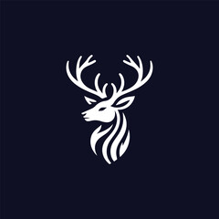 Majestic deer logo