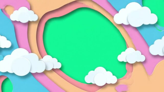 clouds and rainbows