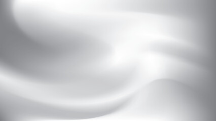 Abstract white and gray gradient background. Vector illustration.