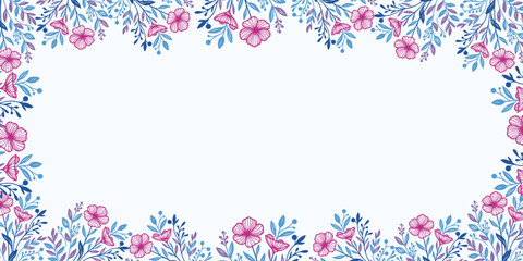 minimal floral background with decorative tropical elements.abstract wallpaper for greeting card wall art and fashion display

