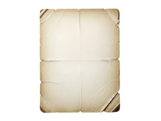 Old Paper Manuscript Transparent Background Vintage Historical Document Concept
