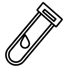 Medical Blood Tube Icon