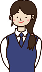 공부하는 학생들, 교실에서 공부하는 모습, 시험 준비, 집중하는 청소년, 책상 앞에서 필기하는 모습 등 교육과 학습을 주제로 한 감성 일러스트 세트