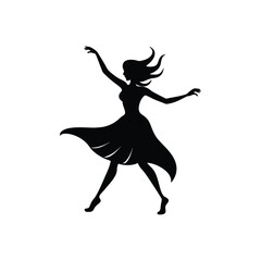 silhouette of a ballet dancer