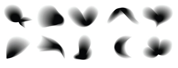 series black white circles with star shaped design middle