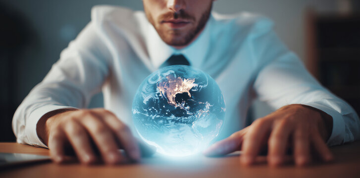 Leaders from around the globe collaborate during an intergalactic conference focused on world politics.