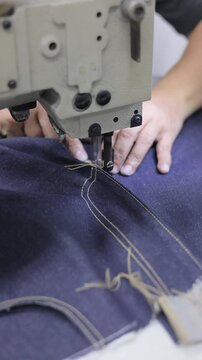 Jeans factories are producing large quantities.	
Jeans factories are producing large quantities.	
