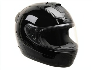 Fototapeta premium Ahelmet on a white background
